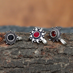 Silver Plated Silver Nose Ring