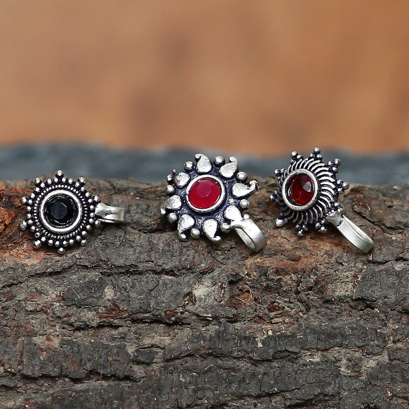 Silver Plated Silver Nose Ring