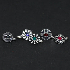 Silver Plated Silver Nose Ring