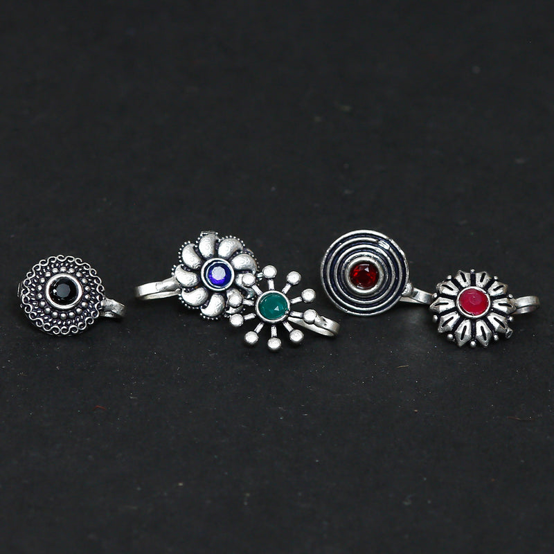 Silver Plated Silver Nose Ring