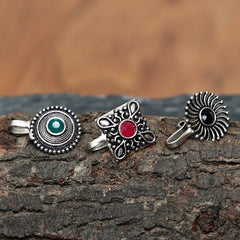 Silver Plated Silver Nose Ring