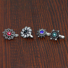 Silver Plated Silver Nose Ring