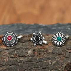 Silver Plated Silver Nose Ring