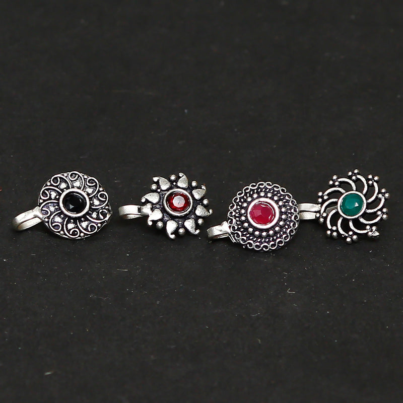 Silver Plated Silver Nose Ring