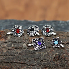 Silver Plated Silver Nose Ring