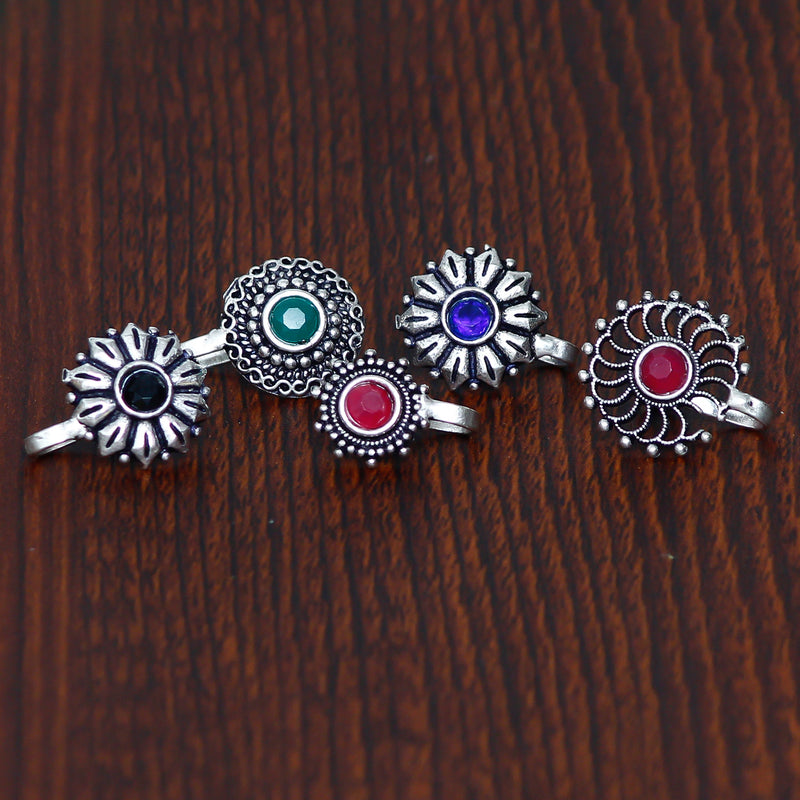 Silver Plated Silver Nose Ring