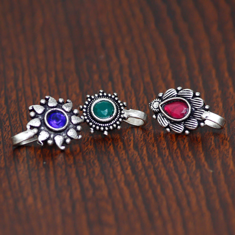 Silver Plated Silver Nose Ring