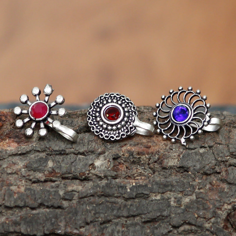 Silver Plated Silver Nose Ring