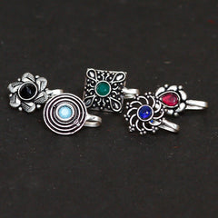 Silver Plated Silver Nose Ring