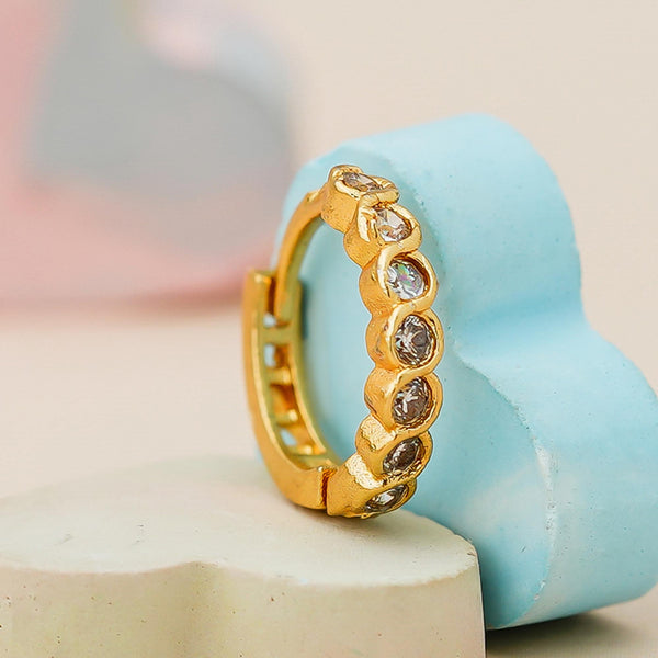 Luxury Gold Plated Nose Ring Bali