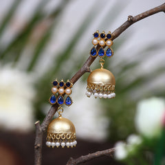 AP1 Beads Brass Jhumki Earring