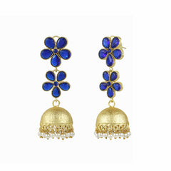 Jhumki Beads Brass Jhumki Earring