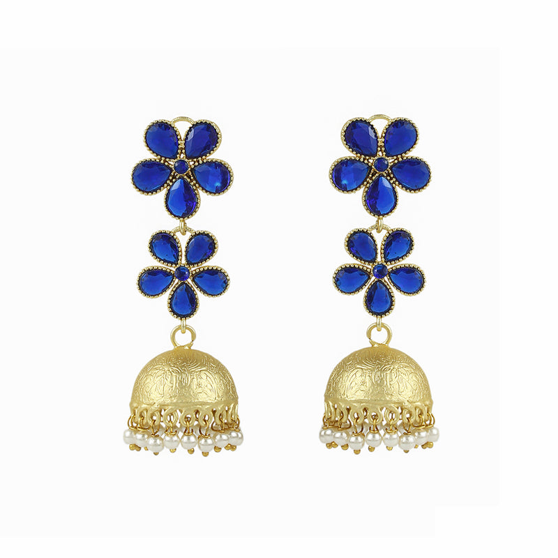 Jhumki Beads Brass Jhumki Earring