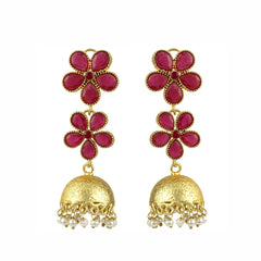 Jhumki Beads Brass Jhumki Earring