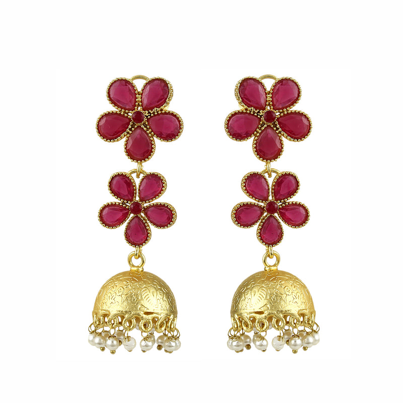 Jhumki Beads Brass Jhumki Earring