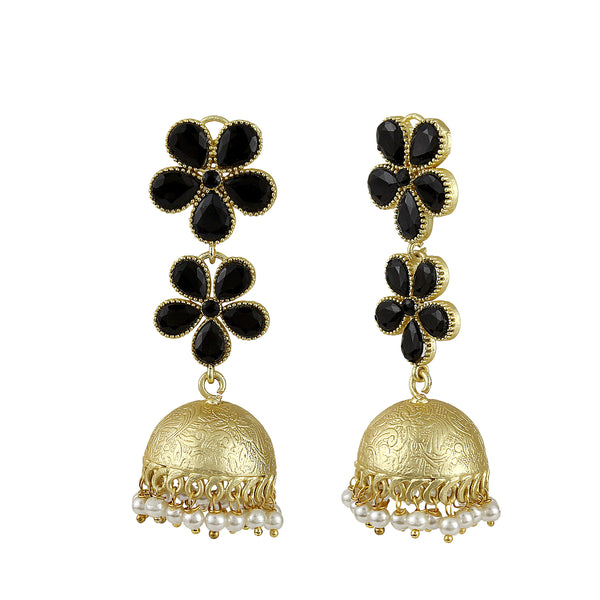 Jhumki Beads Brass Jhumki Earring