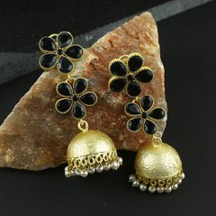 Jhumki Beads Brass Jhumki Earring