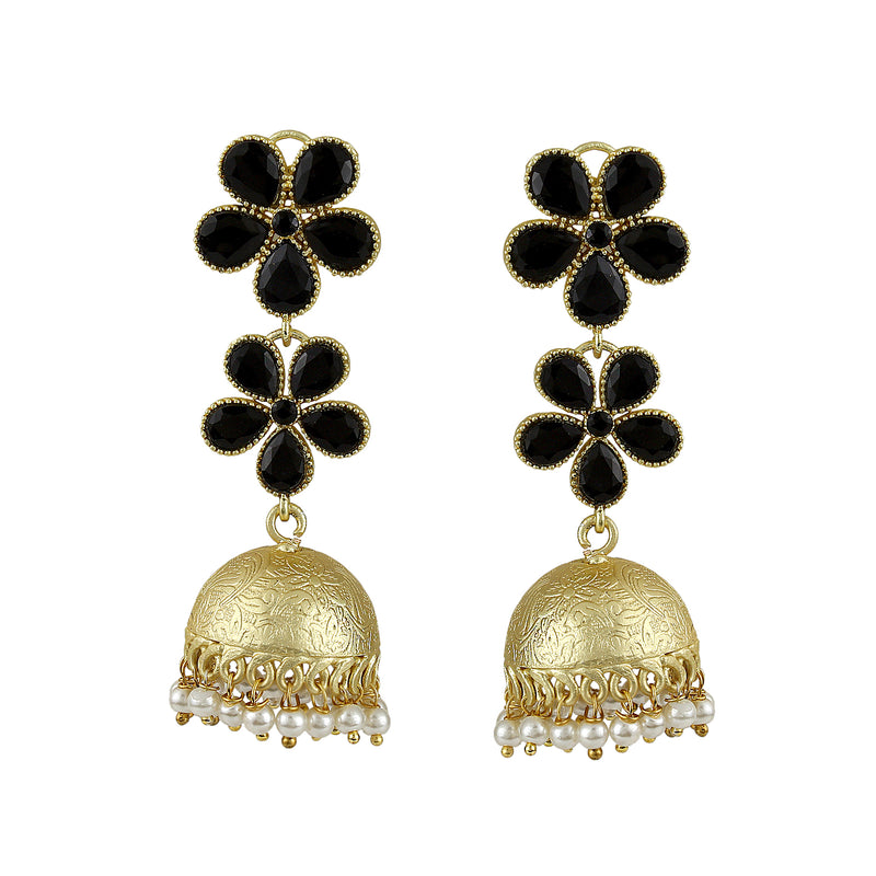 Jhumki Beads Brass Jhumki Earring