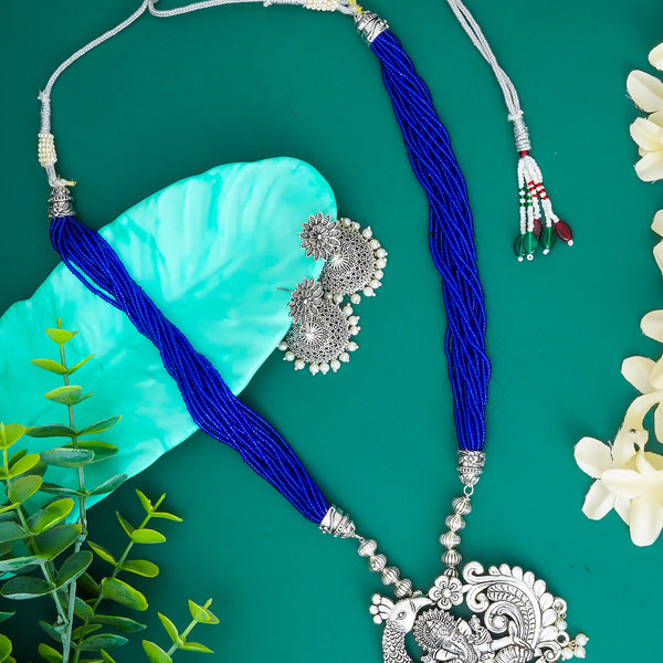 Brass Silver Jewel Set