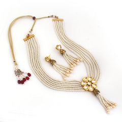 Crystal White Jewellery Set