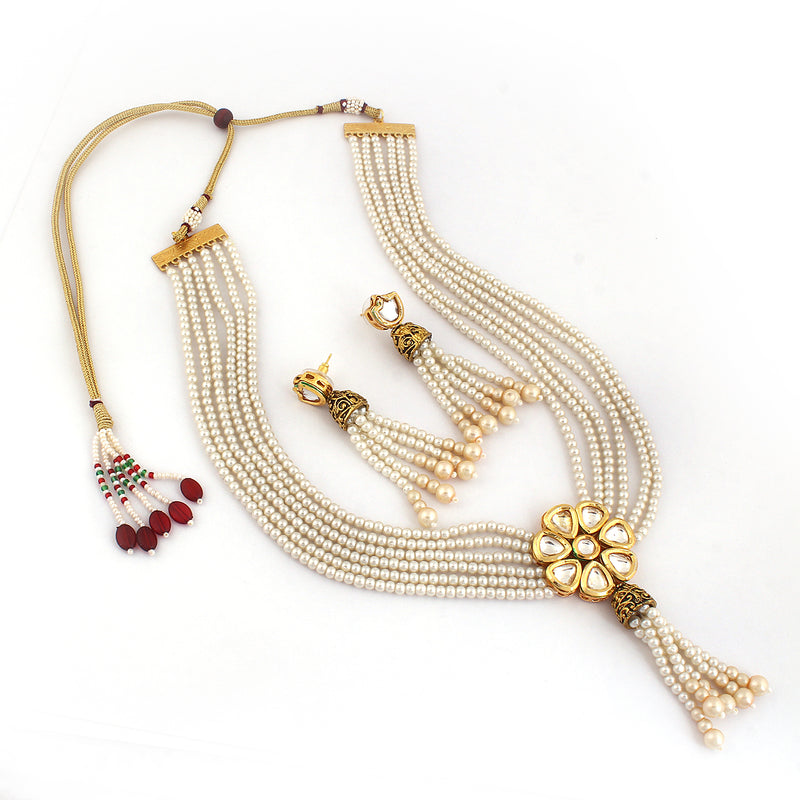 Crystal White Jewellery Set