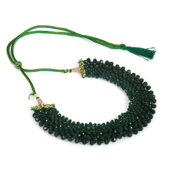 Ethnic Glass Beads Choker Necklace Jewellery
