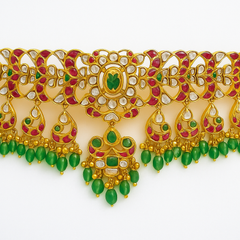 Kundan Jadau Chokar Jewellery