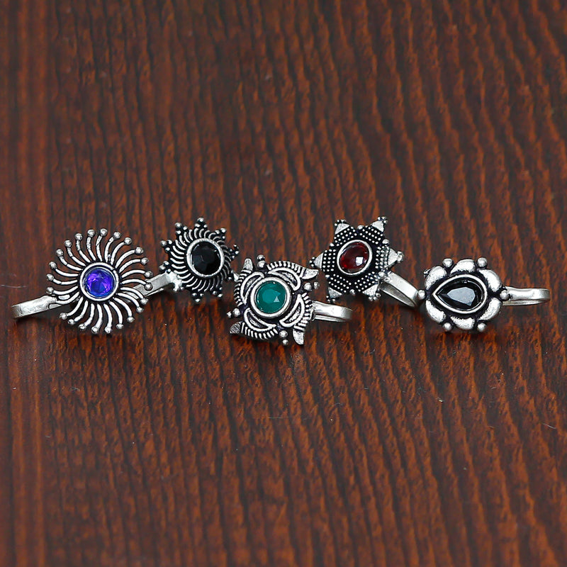 Silver Plated Silver Nose Ring