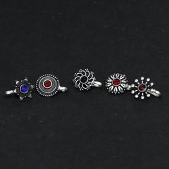 Silver Plated Silver Nose Ring