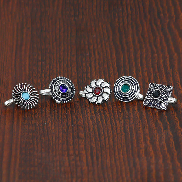 Silver Plated Silver Nose Ring