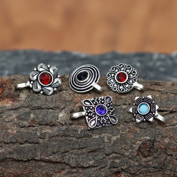 Silver Plated Silver Nose Ring