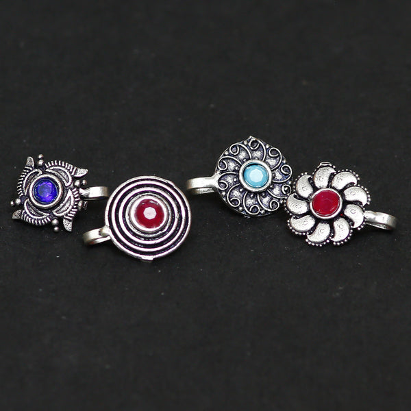 Silver Plated Silver Nose Ring