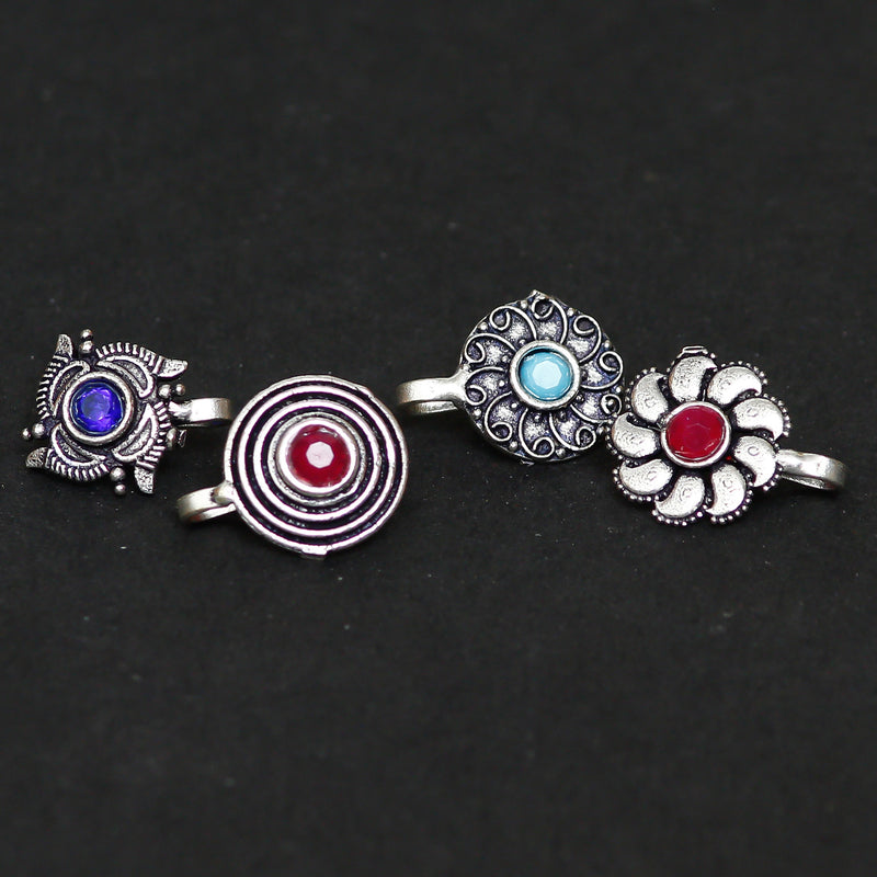 Silver Plated Silver Nose Ring