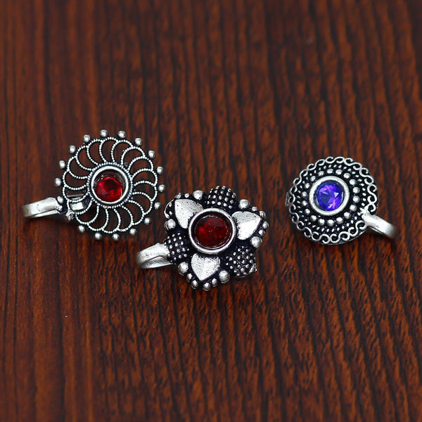 Silver Plated Silver Nose Ring