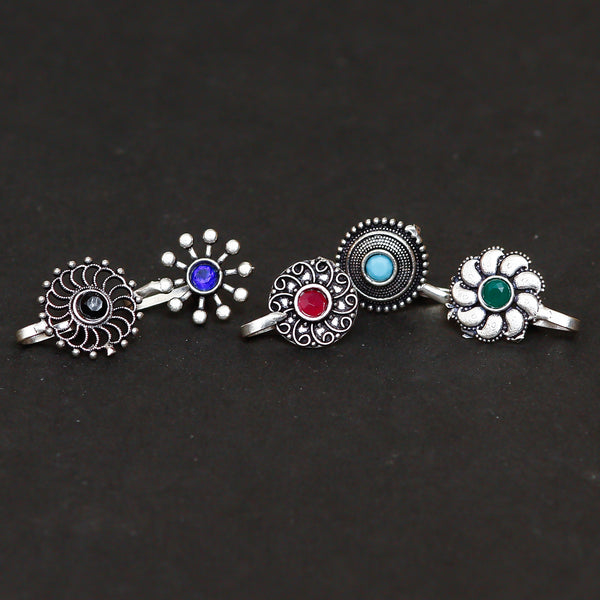 Silver Plated Silver Nose Ring