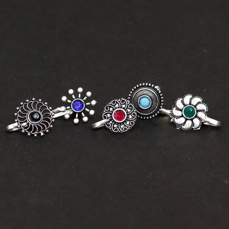 Silver Plated Silver Nose Ring