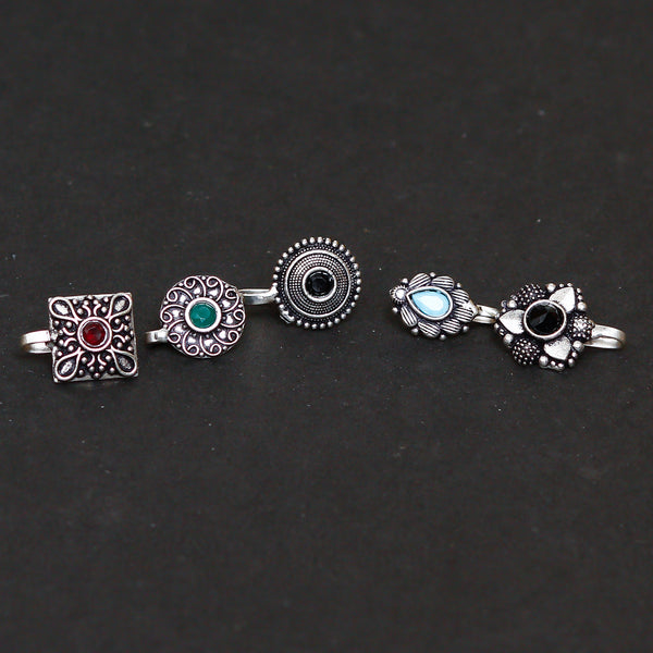 Silver Plated Silver Nose Ring