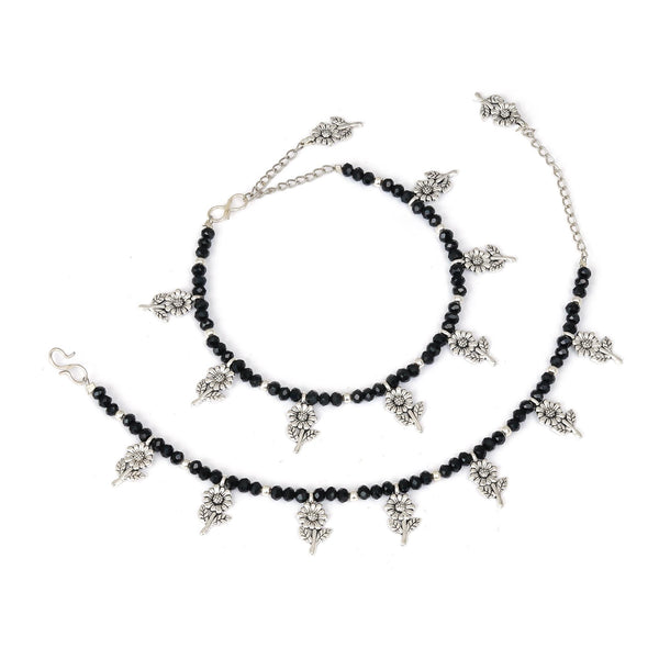 Flower Brass Anklet