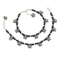 Flower Brass Anklet