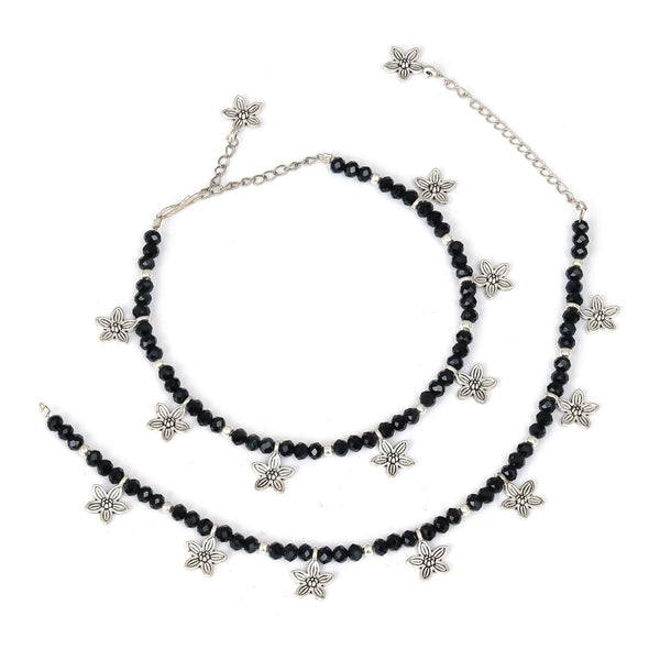 Flower Brass Anklet