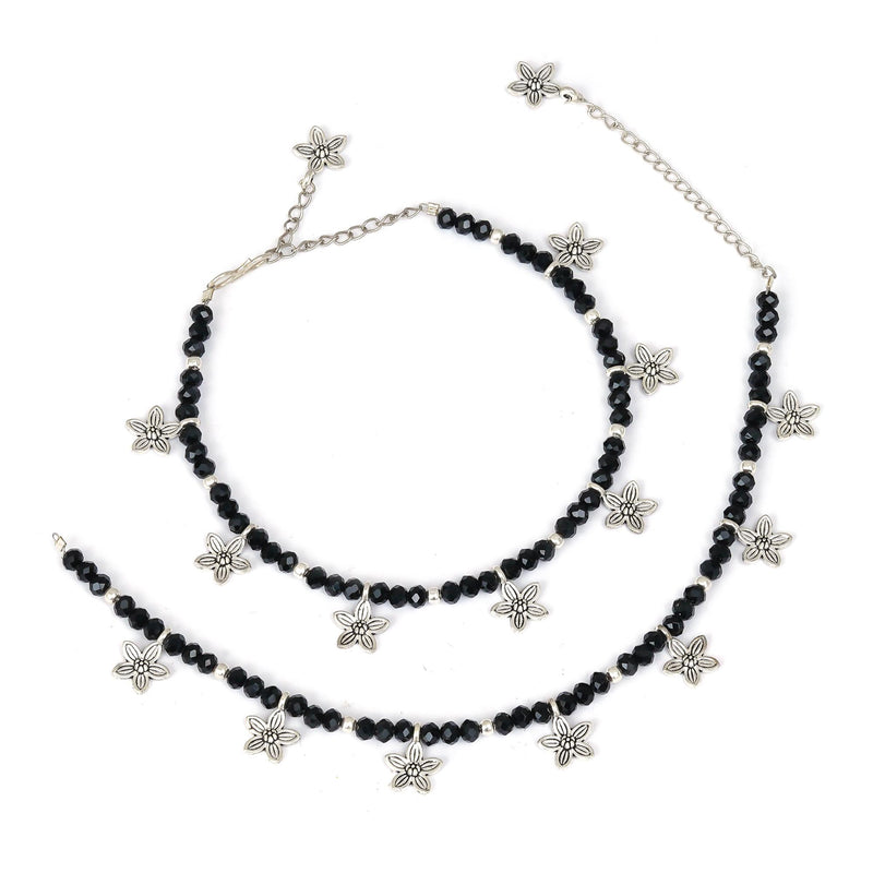 Flower Brass Anklet