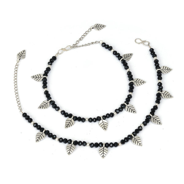 Leaf Brass Anklet