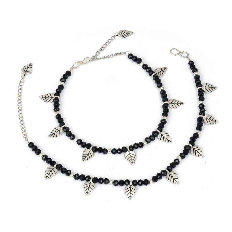 Leaf Brass Anklet