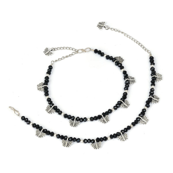 Butterfly Brass Anklet