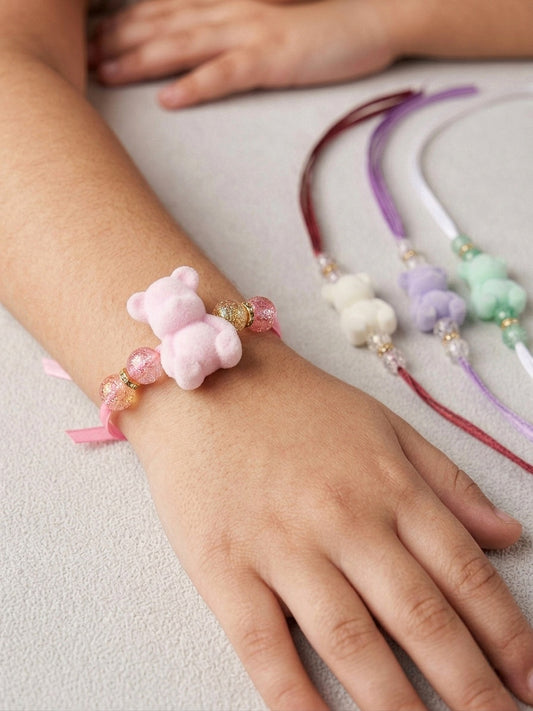 Pastel Kids Designer Rakhi Set