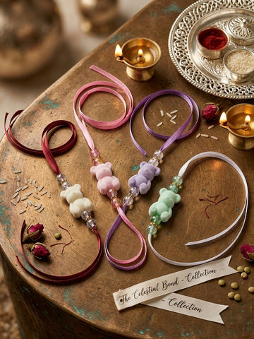 Pastel Kids Designer Rakhi Set