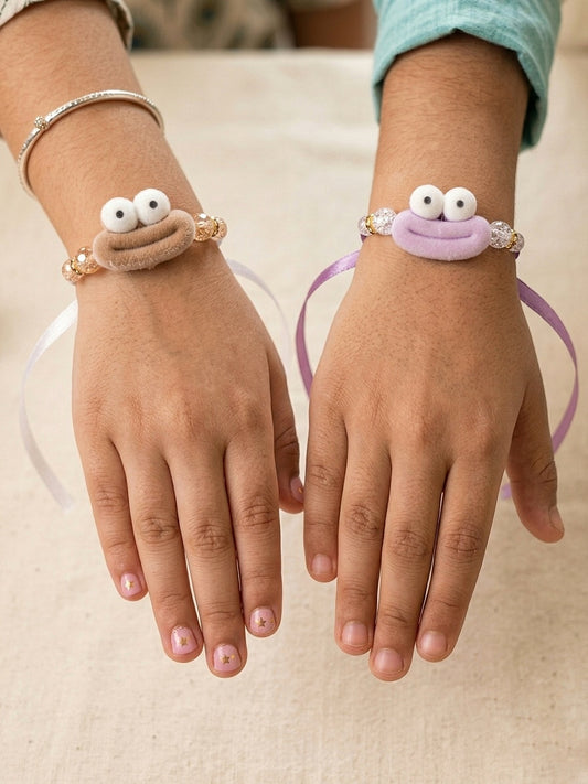 Adorable Kids Designer Rakhi Set