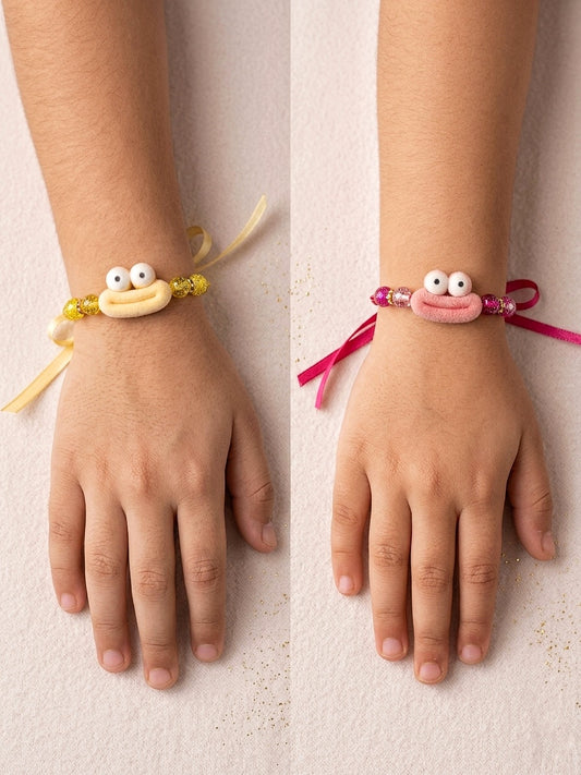 Smiley Face Rakhi Set