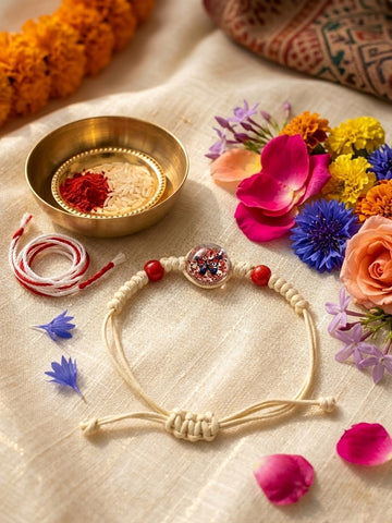Elegant Butterfly Charm Rakhi