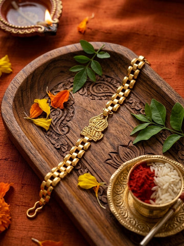 Premium Hamsa Hand Bracelet Rakhi